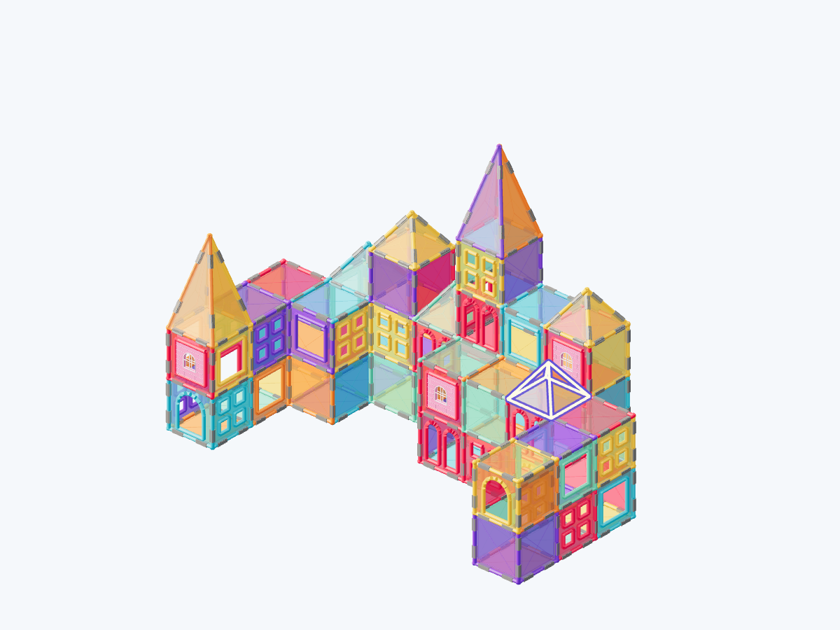 20. Place colorful small spire 5