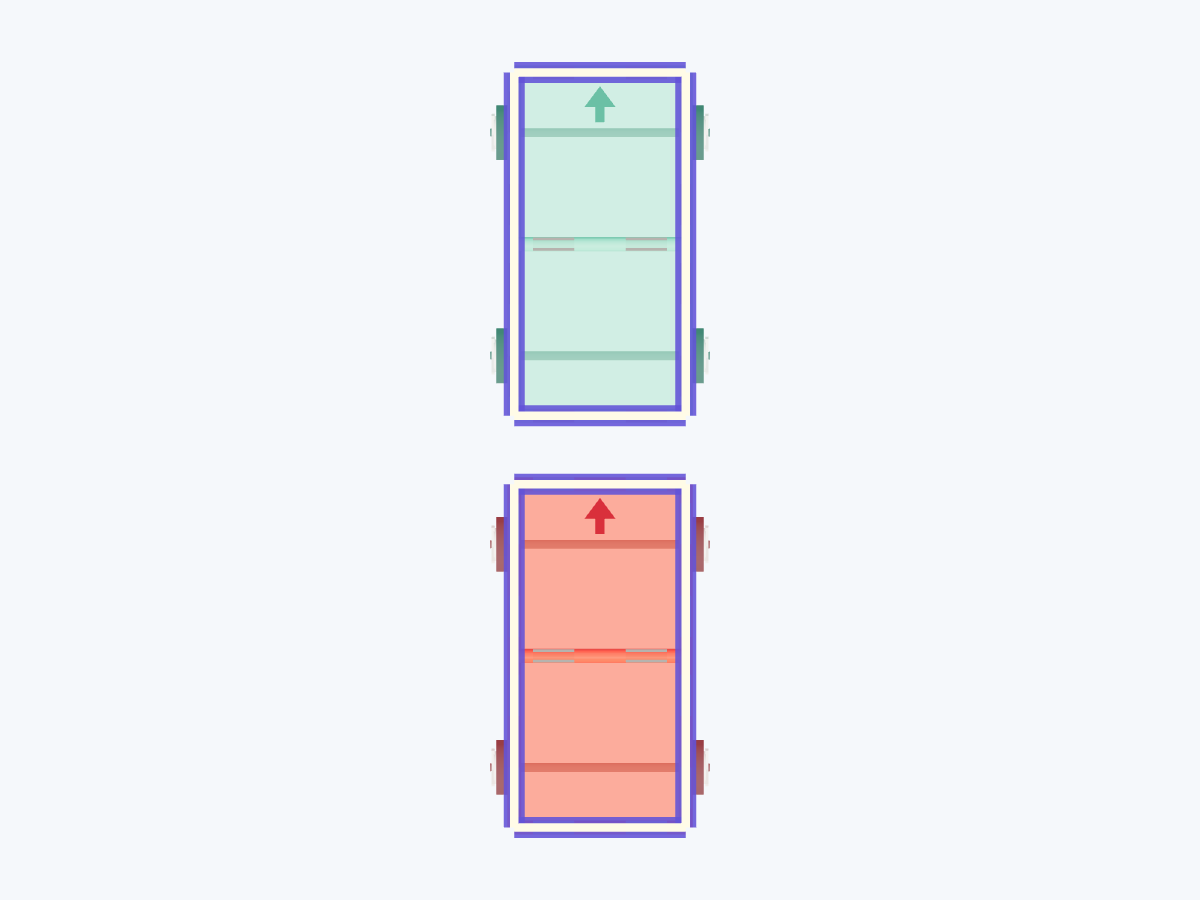 1. Line up the two chassis